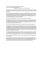 Ý kiến của Việt nam về cây chuyển gen