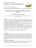 Protecting water resources from pollution in the Lake Badovc