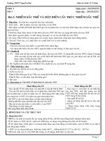 Bài 5- SINH 12- SOẠN THEO CHUẨN KT-KN