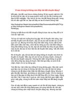 Vì sao chúng ta không cảm thấy trái đất chuyển động