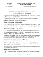 SỬA ĐỔI LUẬT BẢO TỒN DI SẢN VĂN HÓA