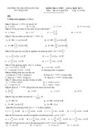 de kiem tra 1 tiet 11 co ban