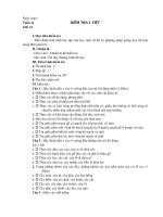 Ga sinh học 6 tiết 21 (KT 1tiết)