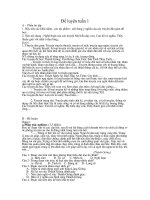 Ôn tập hè tuần 1 NV 7