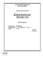 Kế hoạch toán 7+9