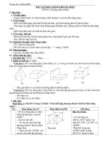 Bài tập khái niệm về khối đa điện