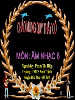 ÂM NHẠC 8 T23: NỔI TRỐNG LÊN CÁC BẠN ƠI