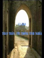 ca dao than than yeu thuong tinh nghia