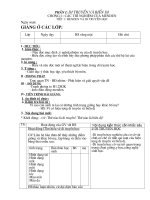 Sinh 9 (T1- T5) -CAO BẰNG