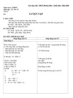 Giáo Án Tụ chọn Toán 8-T1