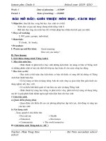 giáo án Anh 6 chuẩn