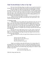 TÌNH YÊU ĐÔI LỨA TRONG CA DAO