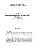 Kiểm tra đánh gia DL THCS 2009