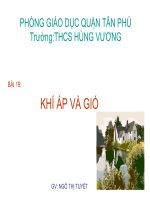 Khí áp và gió