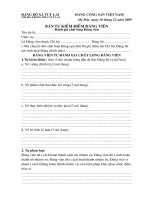 KIỂM ĐIỂM ĐẢNG VIÊN