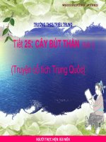 TIẾT 25: CÂY BÚT THẦN