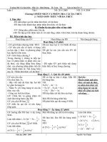 Giáo án Chương I Đại số 8