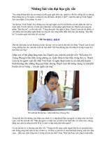 Những bài văn thi Đại học gây sốc