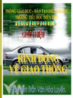 Hình động Xe, thuyền, tàu hoả, tàu bay... cái nào cũng có