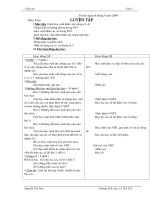 Giáo án lớp 1 Tuần 3