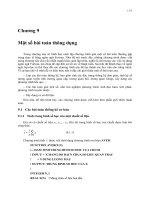 Một số bài toán thông dụng