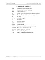 Đánh giá về chất lượng dịch vụ ADSL của công ty viễn thông FPT miền trung chi nhánh huế từ góc độ khách hàng cá nhân trên địa bàn thành phố huế 
