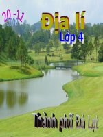 Giáo án Hội giảng 20-11