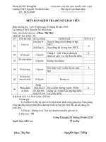 Kiểm tra hồ sơ tháng 9năm 2010