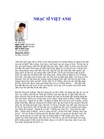 Nhạc sĩ Việt Anh