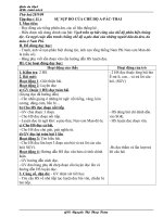 Giáo án CKTKN 5  ( tuần 6)