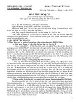 Bài thu hoạch 4 năm học tập và làm theo tấm gương đạo đức Hồ Chí Minh