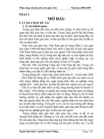 TONG THU HOACH HIEU TRUONG PHAN CONG CHUYEN MON