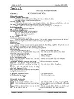 Giáo án lớp 2- Tuần 12