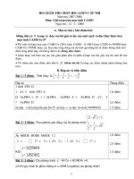 Đề thi chọn HSG Casio