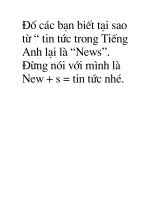 Do Vui Tieng Anh