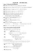 CHUYÊN ĐỀ BẤT ĐẲNG THỨC