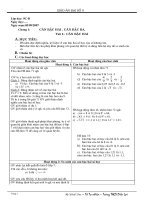 Giáo an Toán 9 Đại số