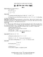 On Toan 9 do cao thi vao day