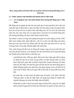 Thực trạng chính sách thuế đối với sự phát triển thị trường Bất động sản ở Việt Nam