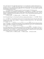 Nhờ quí thầy cô giải dùm mấy bài toán Sóng cơ. Cảm ơn.