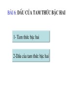 Tam thức bậc hai