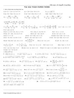 11.Mot vai bai toan PT