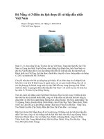 Đà nẵng có 3 điểm du lịch được đề cử hấp dẫn nhất việt nam 