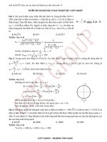 200 bài tập vật lý hay khó phần 1 GSTT VN