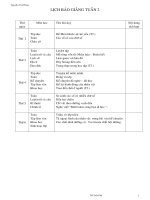 giáo án tuàn 2 lớp 4