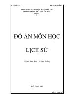 Đồ án lịch sử