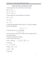 Bài tập nâng cao ĐS 7
