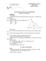 KT hình tiết 67 - đáp án