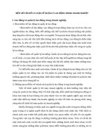 MỘT SỐ VẤN ĐỀ LÝ LUẬN VỀ QUẢN LÝ LAO ĐỘNG TRONG DOANH NGHIỆP