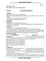 Giáo án HƯỚNG NGHIỆP 10